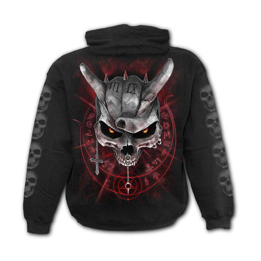 Spiral - NEVER TOO LOUD Kinder hoodie/trui - Zwart